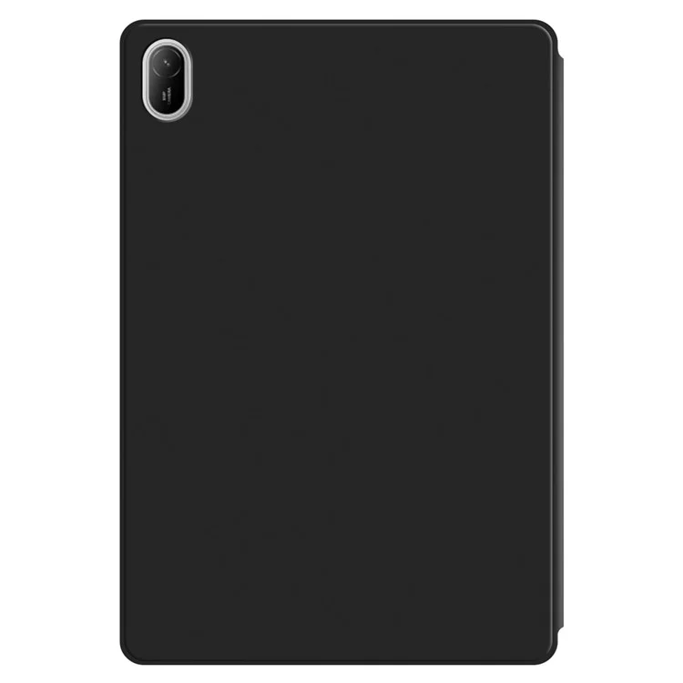 Pour Huawei Matepad SE 11 Boîtier PU Leather TPU Back Full Protection Trifold Stand Tablet Cover - Noir