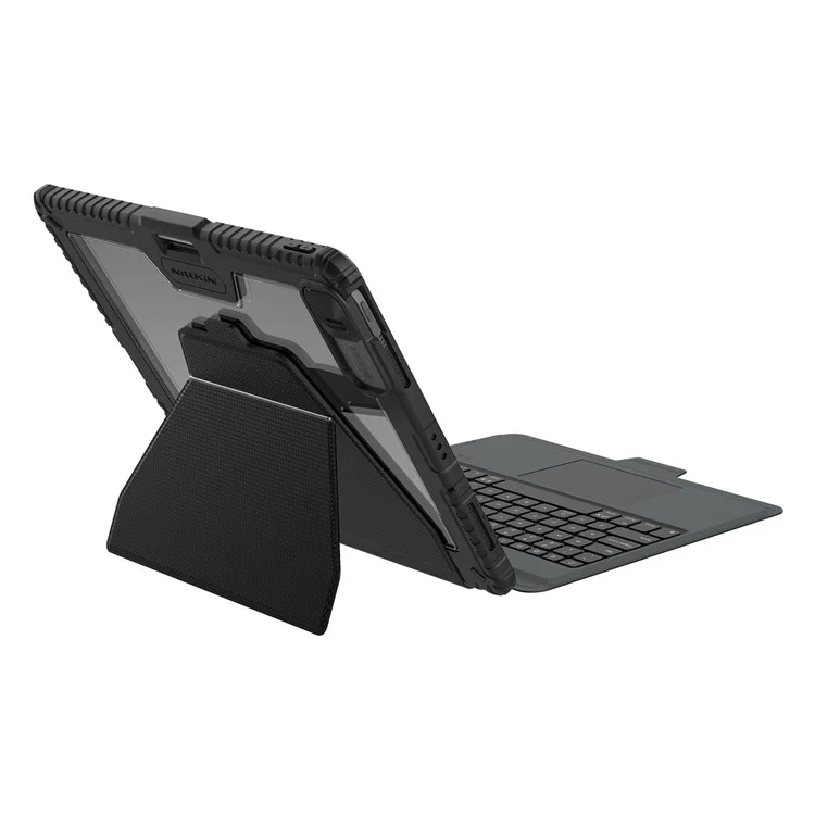 NILLKIN For iPad Pro 13 (2024) Shockproof Case Detachable Backlight Keyboard Case