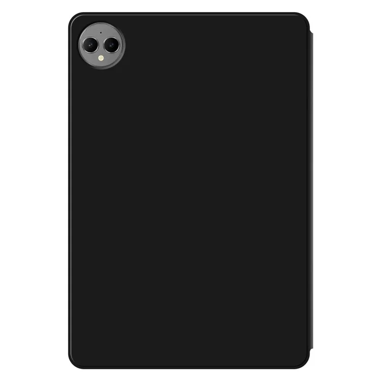 Для Huawei Matepad Pro 12.2 (2024) Case pu Кожа TPU TPU Триполд Триполд Крышка Таблетки - Черный
