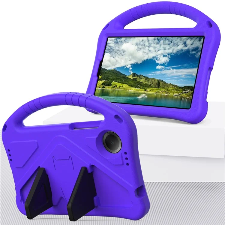 Für Xiaomi Redmi Pad SE 4G 8,7 -zoll -hülle Eva Tablet Deckung Mit Griffständer Kindern Freundlich - Lila