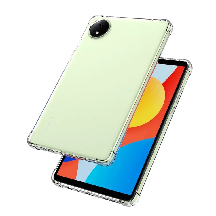 Für Xiaomi Redmi Pad SE 4G 8,7 Zoll Hülle Stoßfeste Vier-Ecken-Klar-Tablet-TPU-Abdeckung