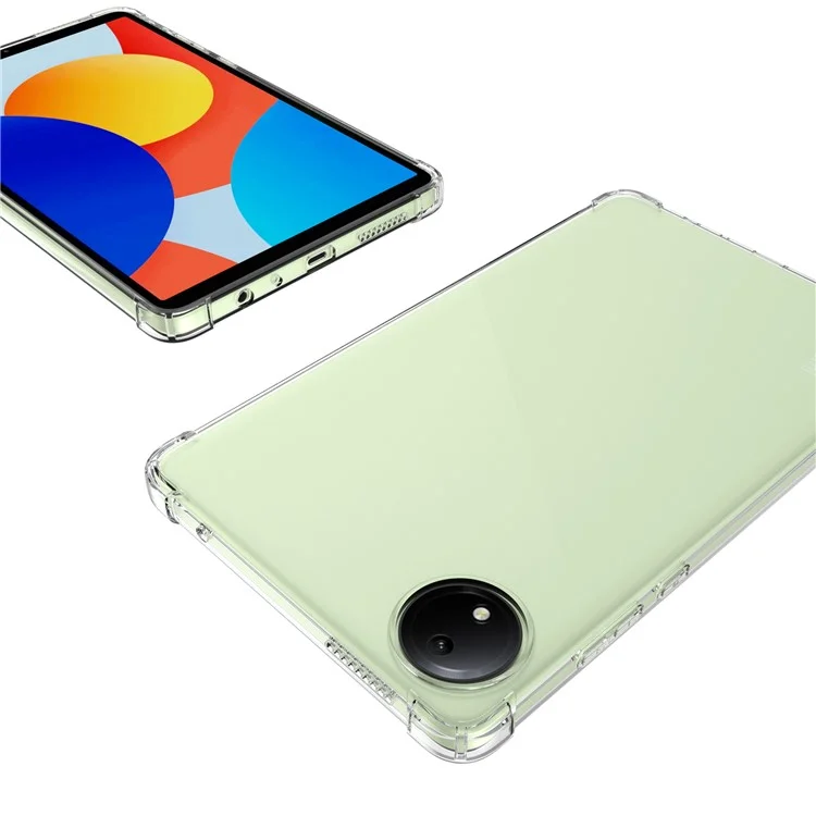Für Xiaomi Redmi Pad SE 4G 8,7 Zoll Hülle Stoßfeste Vier-Ecken-Klar-Tablet-TPU-Abdeckung