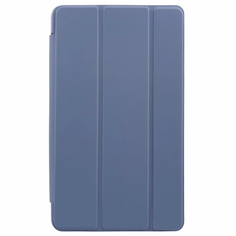 Для Xiaomi Redmi Pad SE 4G 8,7 дюйма Чехол Кожа PU + Силикон Tri-Fold Stand Tablet Cover - Фиолетовый