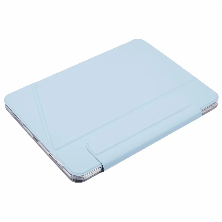 Para Ipad Air (2022) /(2020) Case Visualización Múltiple Visualización PU Cubierta de Tableta Desmontable - Azul