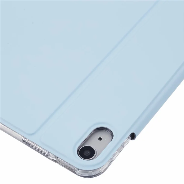 Para Ipad Air (2022) /(2020) Case Visualización Múltiple Visualización PU Cubierta de Tableta Desmontable - Azul