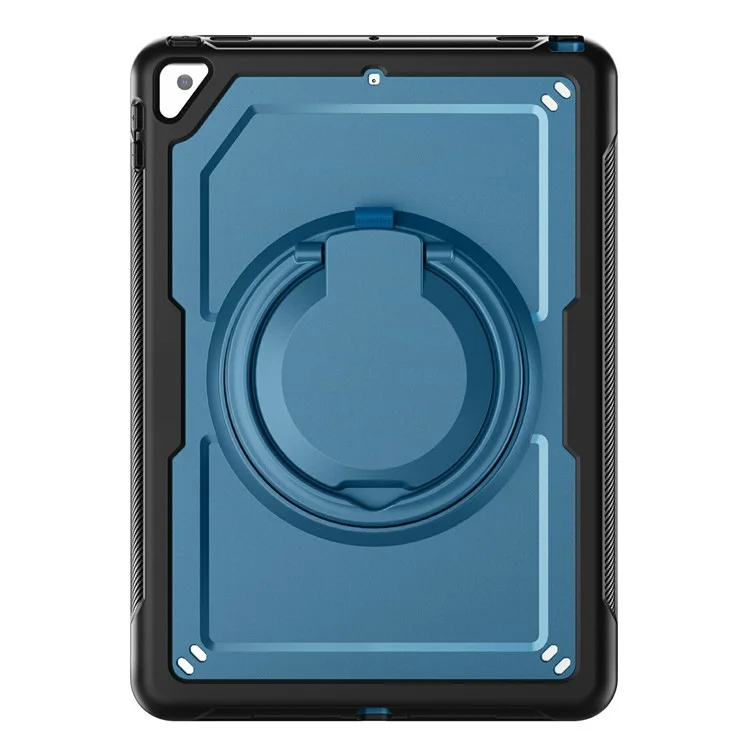 für ipad 10.2 (2021) / (2019) / (2020) / ipad pro 10,5 zoll (2017) / ipad air 10,5 -zoll -tablet -hülle pc+tpu -kickstand -cover - marineblau