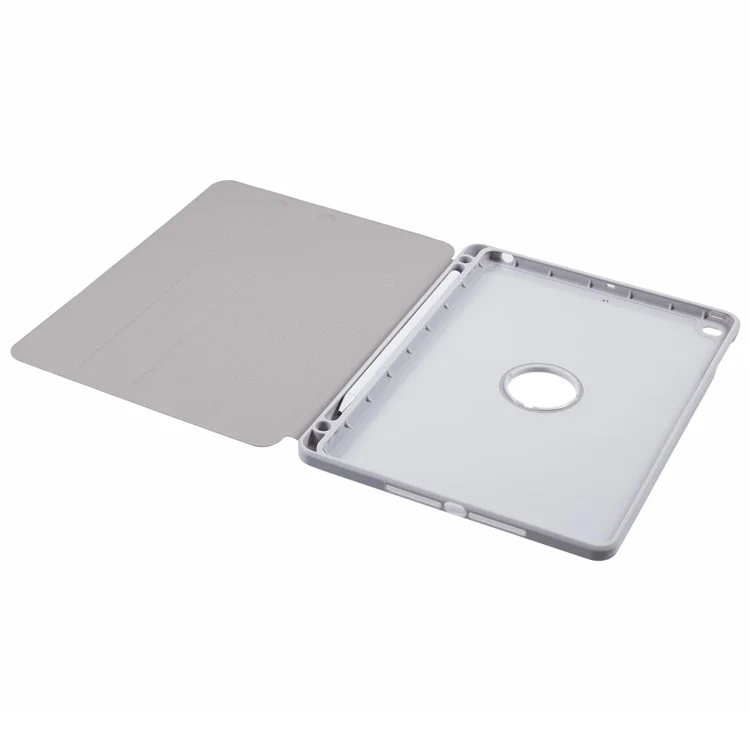 für ipad 9,7 zoll (2018) / (2017) / ipad air 2 / air (2013) hülle stand leder tablet cover - grau