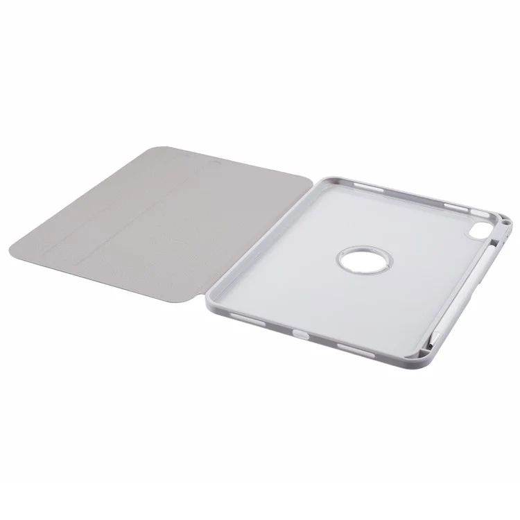 Für Das Ipad 10.9 (2022) Case Stand Leder Tablet Deckung - Grau