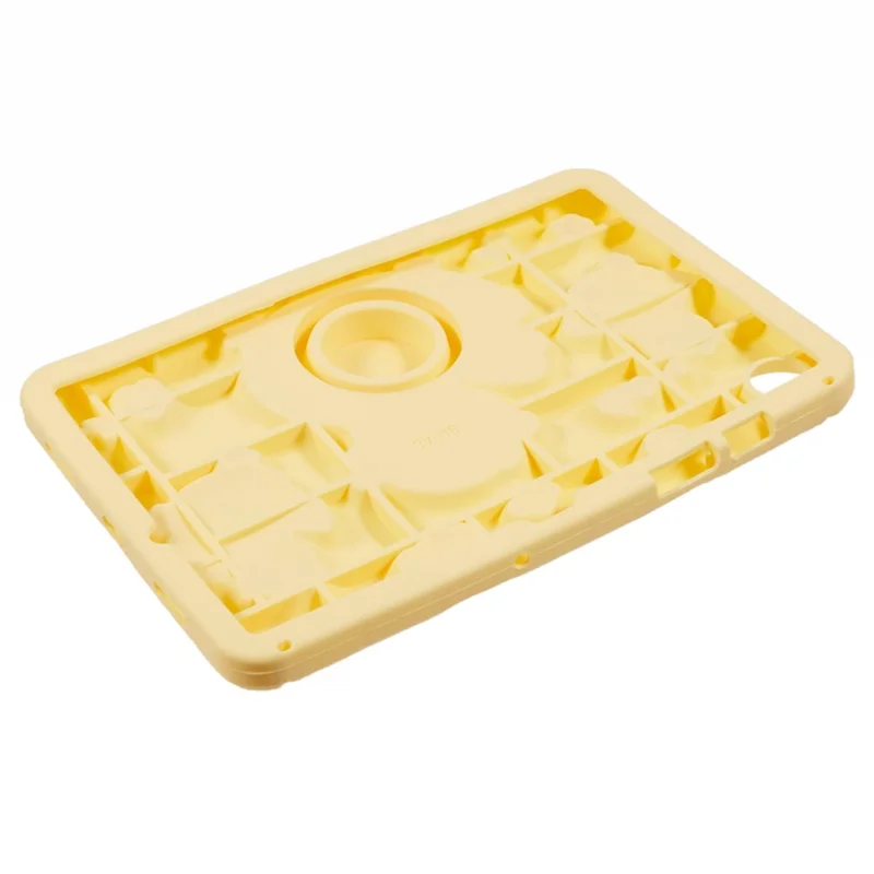 För Samsung Galaxy Tab A8 10,5 (2021) / X205 Silikon surfplatta 3D-ankdesign skyddshölse med axelrem