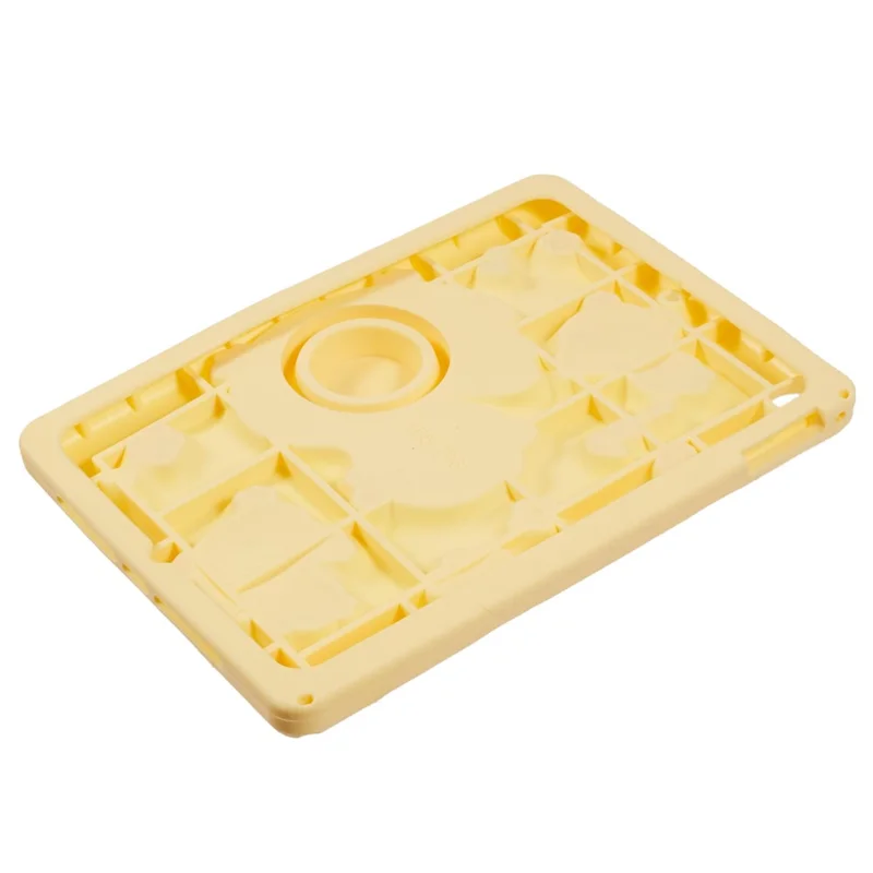 For iPad 9.7-inch (2017) / (2018) / iPad Air (2013) / Air 2 Silicone Tablet Case 3D Duck Pattern Design Protective Cover with Shoulder Strap