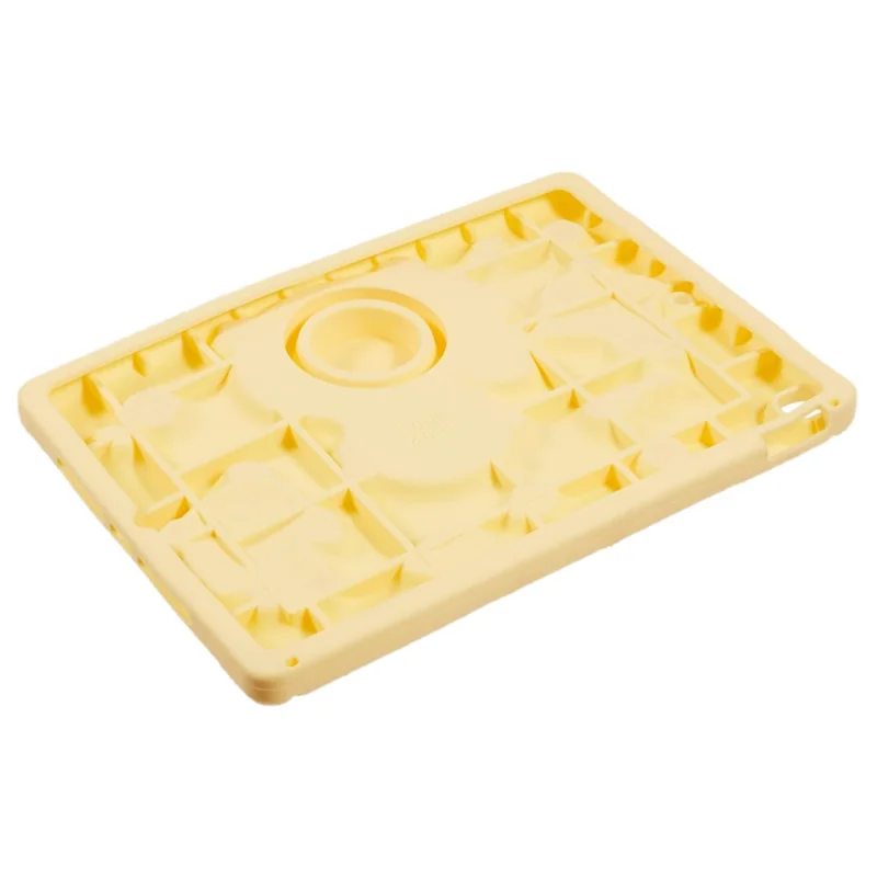 For iPad 10.2 (2021) / (2020) / (2019) / Air 10.5 inch (2019) / Pro 10.5-inch (2017) Silicone Tablet Case 3D Duck Pattern Protective Cover with Shoulder Strap