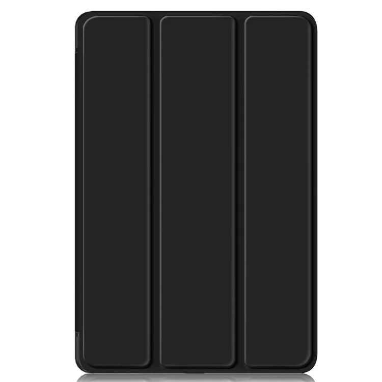 Para Blackview Tab 16 Pro Case Auto Sleep / Wake PU Leather Flip Tablet Cover Triple-Fold Stand - Black