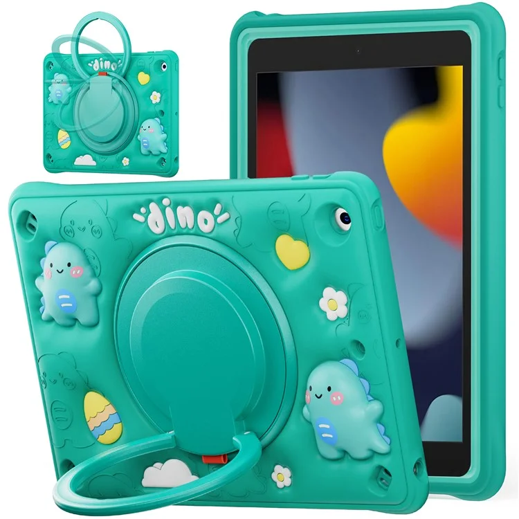 Для Ipad 10.2 (2021) /(2020) /(2019) Case Kickstand Pc+силикон+тпу