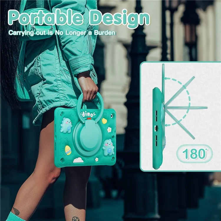 Для Ipad 10.2 (2021) /(2020) /(2019) Case Kickstand Pc+силикон+тпу