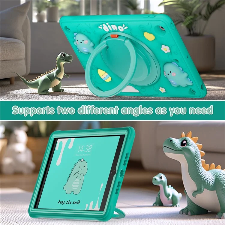 Для Ipad 10.2 (2021) /(2020) /(2019) Case Kickstand Pc+силикон+тпу