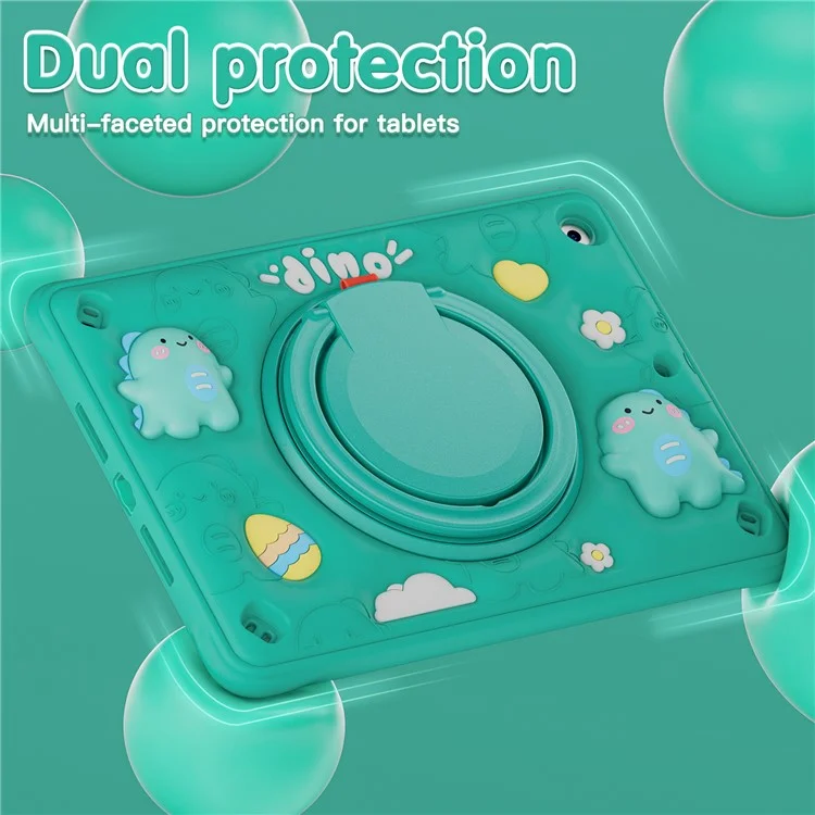 Для Ipad 10.2 (2021) /(2020) /(2019) Case Kickstand Pc+силикон+тпу