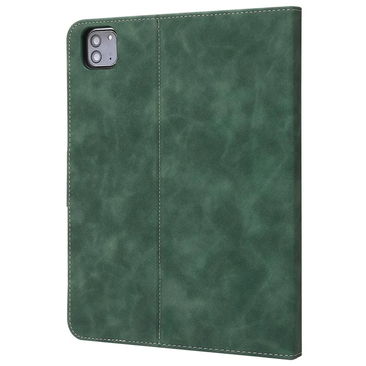 Para Ipad Air (2020)/(2022)/iPad Pro 11 Polegadas (2021)/(2020)/(2018) PU Caterla de Catera Pene - Verde