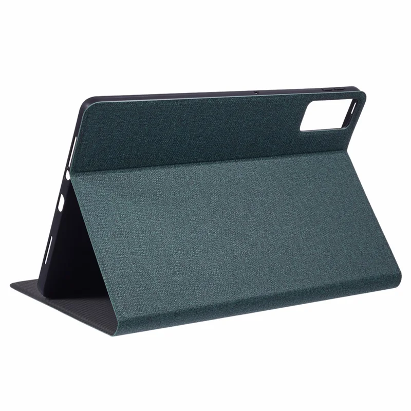 X-LEVEL For Xiaomi Redmi Pad SE Case Cloth Texture Leather Tablet Cover - Green