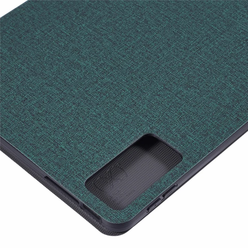 X-LEVEL For Xiaomi Redmi Pad SE Case Cloth Texture Leather Tablet Cover - Green