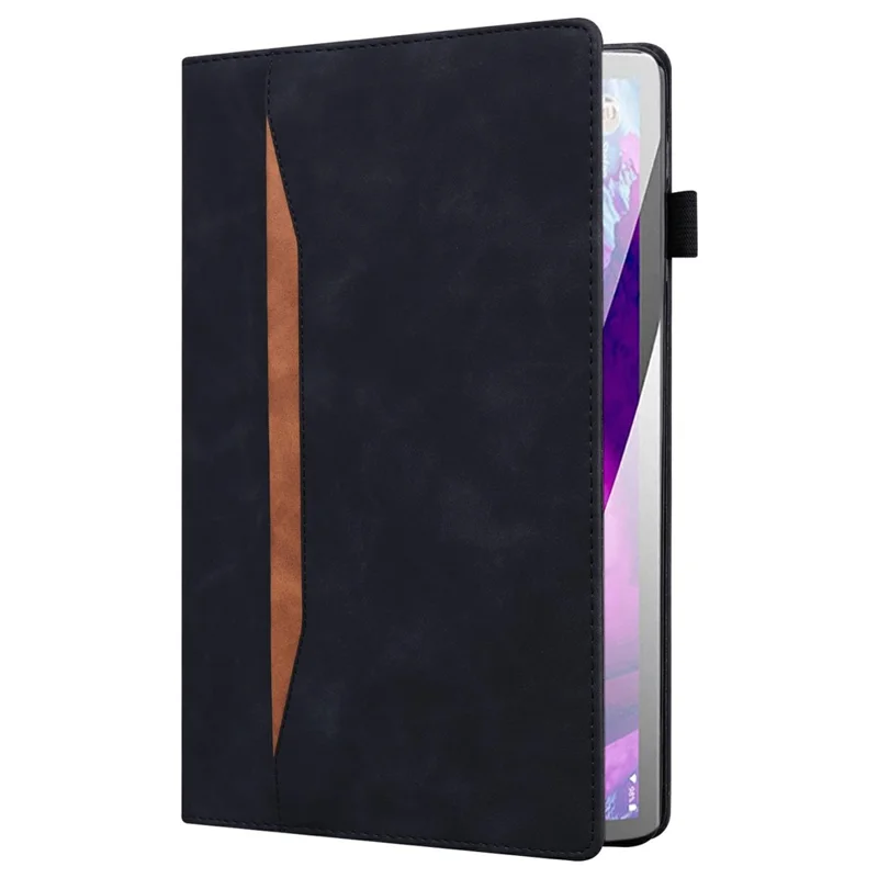 For Honor Pad X8a Case PU Leather Business Folio Protective Tablet Cover Card Holder - Black