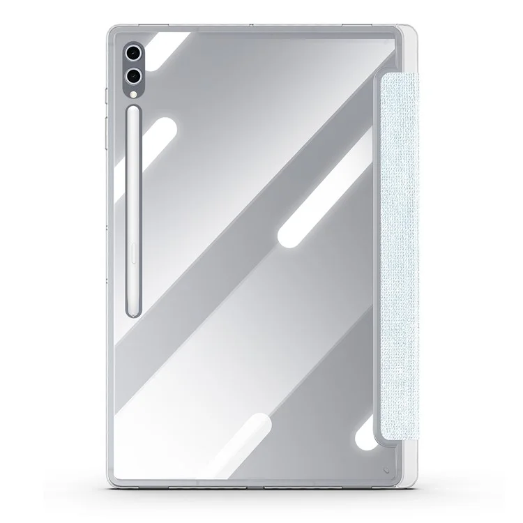 DUX DUCIS Unid Series For Samsung Galaxy Tab S10 Ultra / S9 Ultra / S8 Ultra Funda de TPU+PC+Piel Transparente para Tableta - Azul Bebé