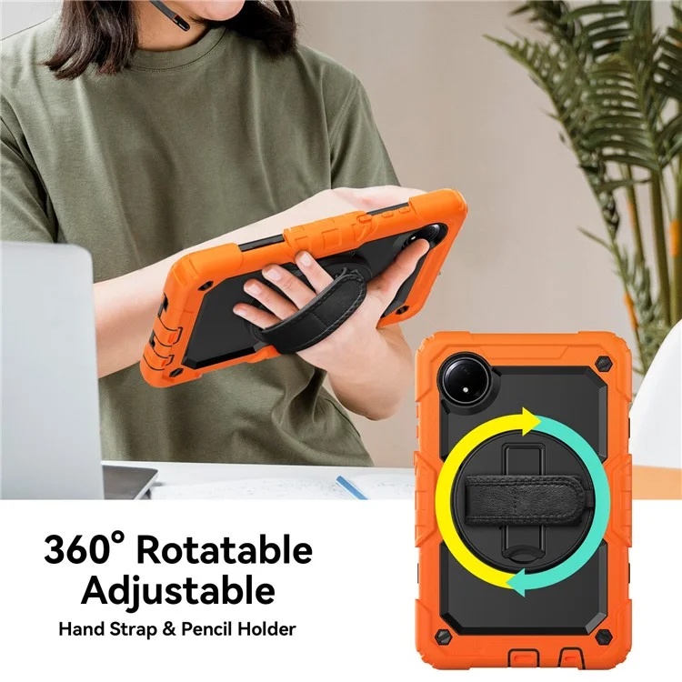 Für Xiaomi Redmi Pad SE 4G 8,7 -zoll -hülle Handriemper - Orange