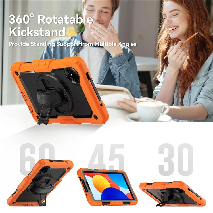 Für Xiaomi Redmi Pad SE 4G 8,7 -zoll -hülle Handriemper - Orange