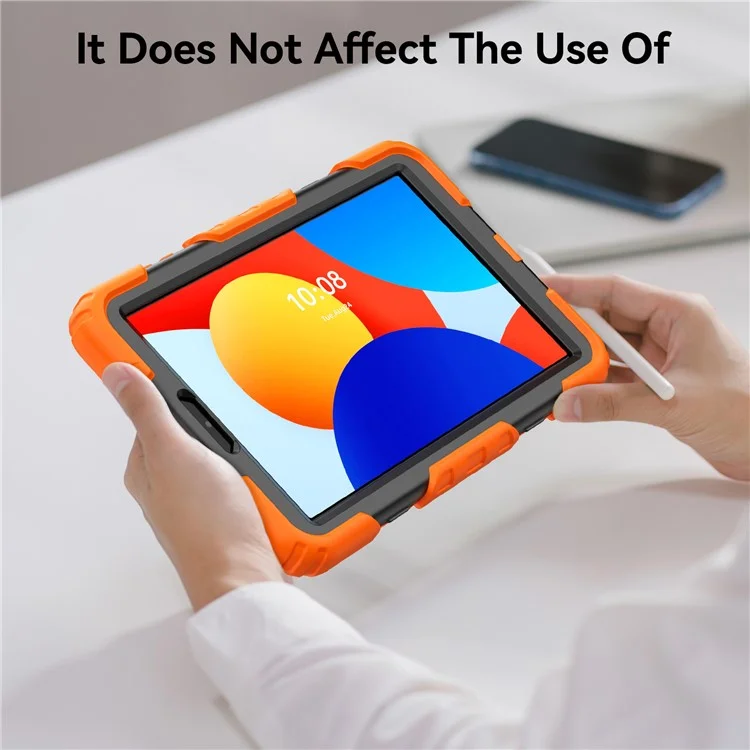 Für Xiaomi Redmi Pad SE 4G 8,7 -zoll -hülle Handriemper - Orange