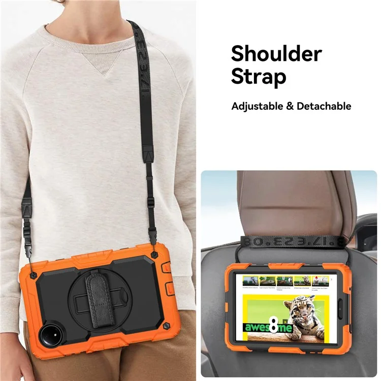 Für Xiaomi Redmi Pad SE 4G 8,7 -zoll -hülle Handriemper - Orange