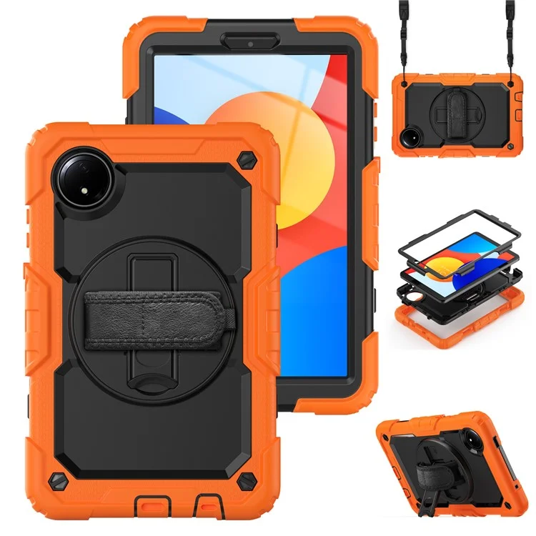Für Xiaomi Redmi Pad SE 4G 8,7 -zoll -hülle Handriemper - Orange