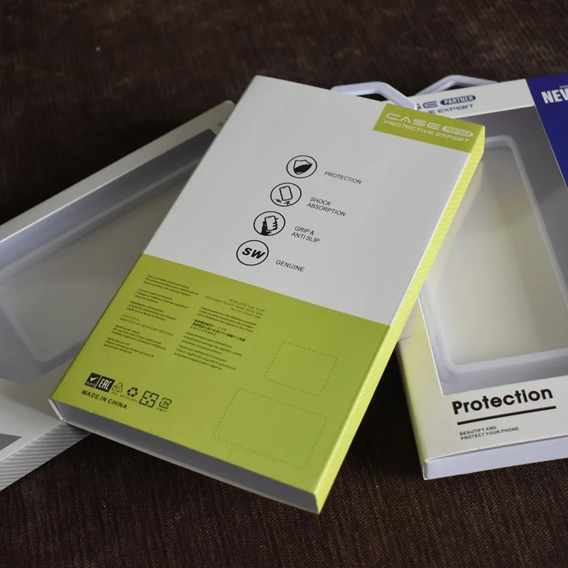 Bulk Purchasing Universal Plastic + PVC Pull-Out Box Phone Case Packaging Box, Size: 18.8 x 11.2 x 2cm - Grey