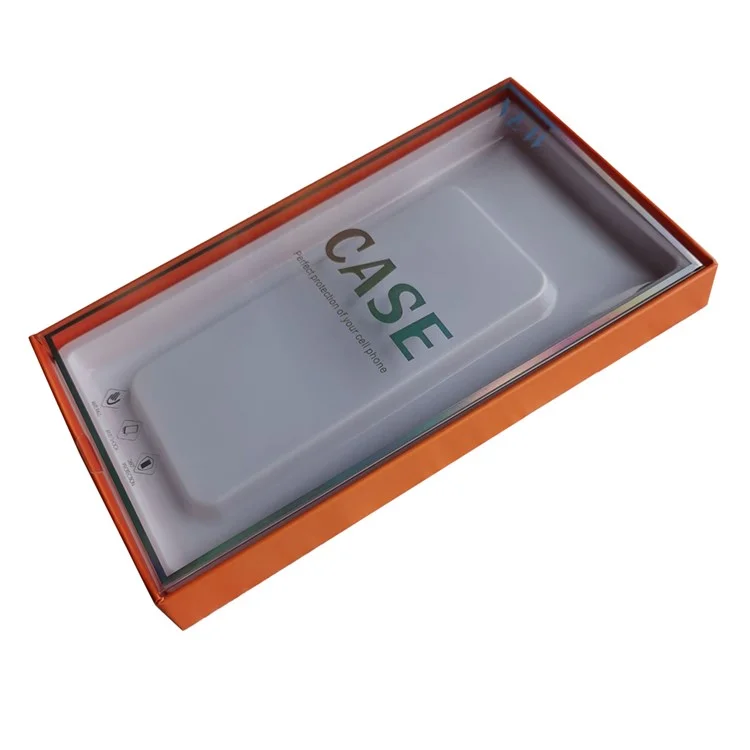 Universal Cardboard Box Phone Case Paper Packaging Box, Size: 18.4 x 10.6 x 2.3cm - Orange