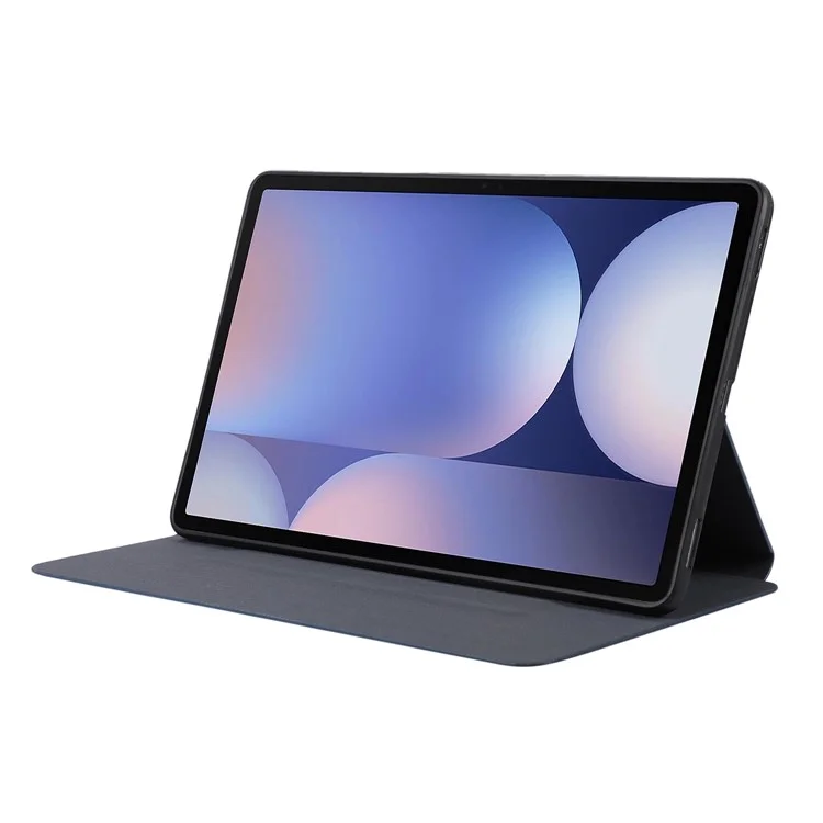 Per Samsung Galaxy Tab S10+ Case di Cuoio PU in Pelle PU Con Supporto - Blu