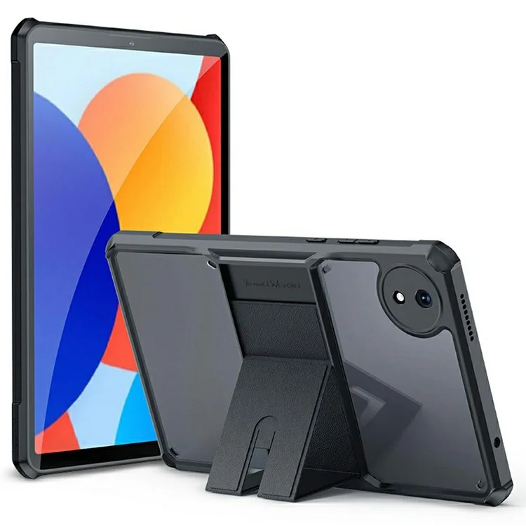 XUNDD For Xiaomi Redmi Pad SE 4G 8.7 inch Case Leather Kickstand TPU + PC Airbag Protection Tablet Cover