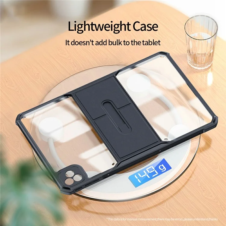 XUNDD For Infinix Xpad Case Leather Kickstand TPU + PC Airbag Protection Tablet Cover