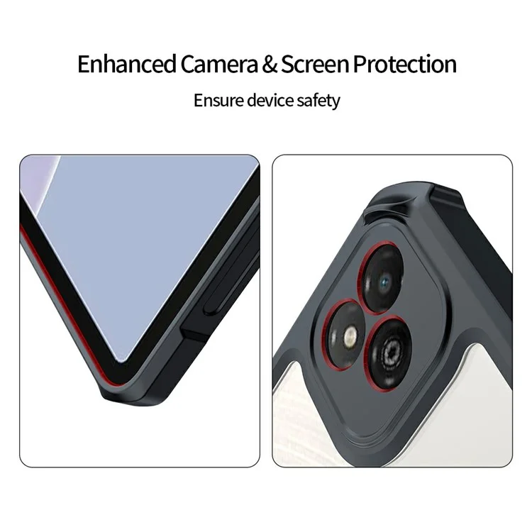 XUNDD For Infinix Xpad Case Leather Kickstand TPU + PC Airbag Protection Tablet Cover