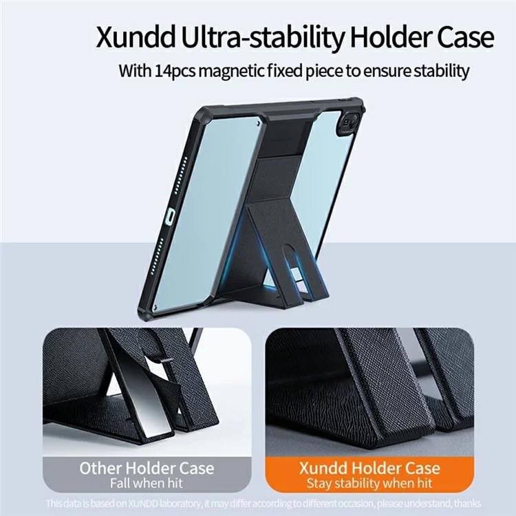 XUNDD For Huawei MatePad SE 11 Case Leather Kickstand TPU + PC Airbag Protection Tablet Cover