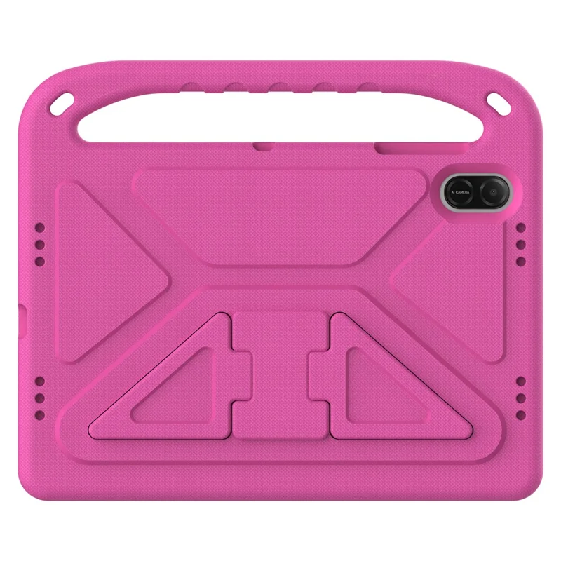 For Honor Pad X8a Case Hand Grip Kickstand Tablet EVA Cover - Rose
