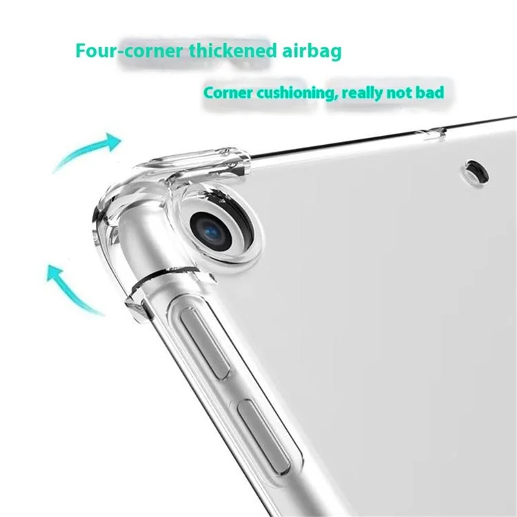 Bulk Purchasing For iPad (2025) / 10.9 (2022) Clear Case Air Bag Shockproof TPU Tablet Cover