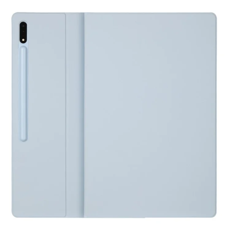 Compra al por mayor para Funda Samsung Galaxy Tab S9+ con Ranura para Lápiz Óptico, de Cuero PU con Soporte e Activación/Reposo Automáticos - Azul Bebé