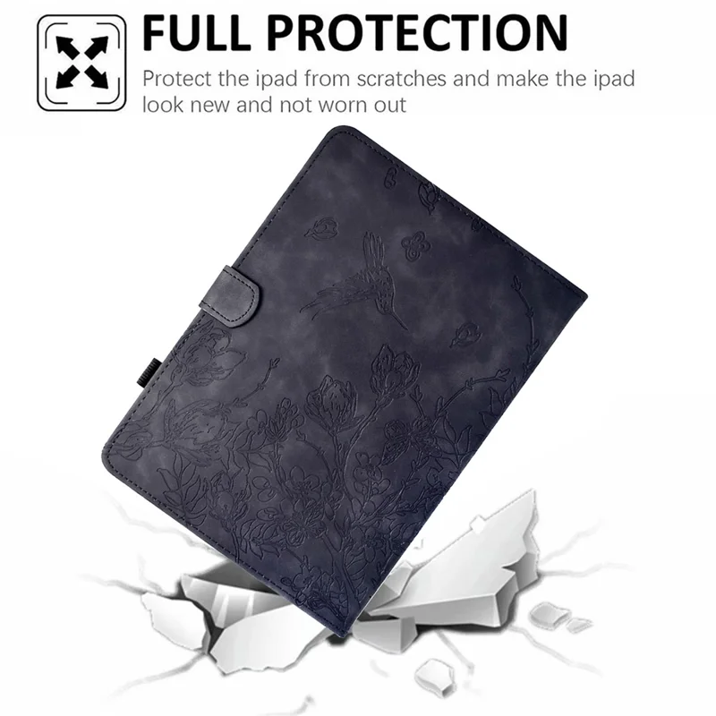 For Amazon Kindle Paperwhite 4 (2018) / 3 (2015) / 2 (2015) / Paperwhite (2015) Case Card Holder Leather Cover - Black