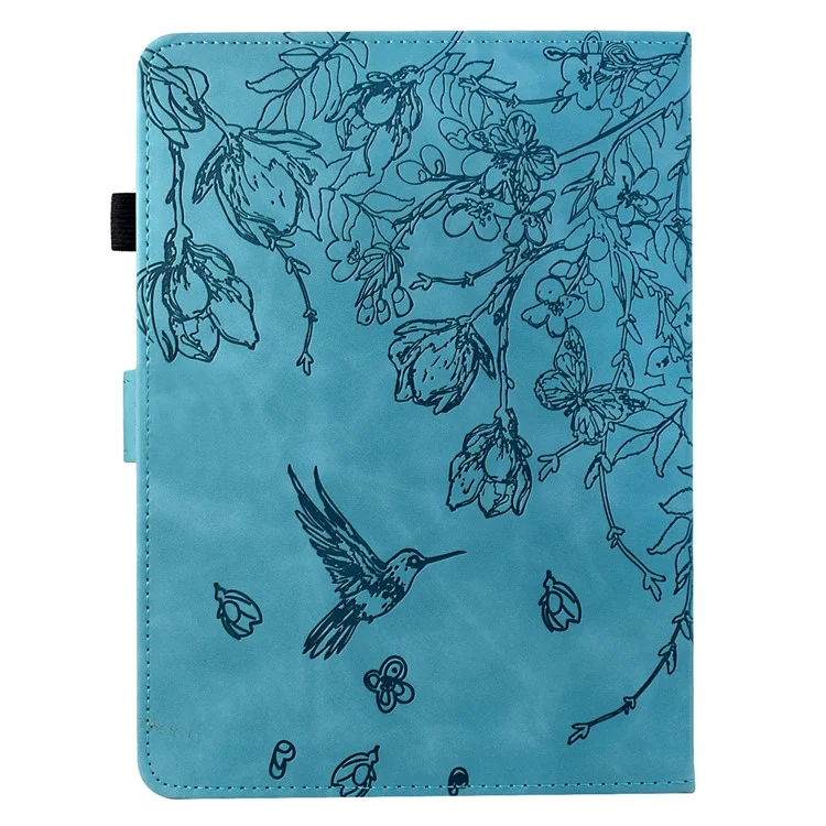 For Amazon Kindle Paperwhite 4 (2018) / 3 (2015) / 2 (2015) / Paperwhite (2015) Case Card Holder Leather Cover - Baby Blue