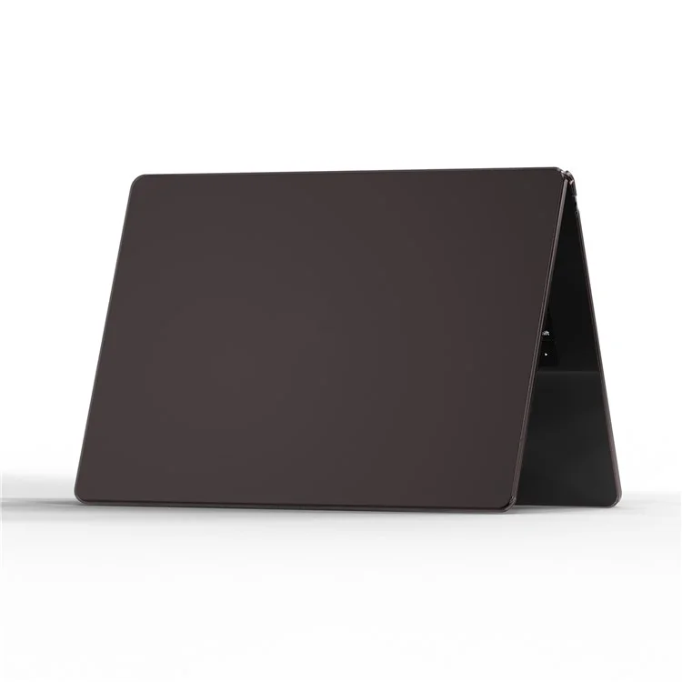 Capa para MacBook Pro de 16 polegadas (2023) A2780, A2991 M3 / (2021) A2485 - Crystal Clear Hard PC Laptop Cover - Preto Transparente
