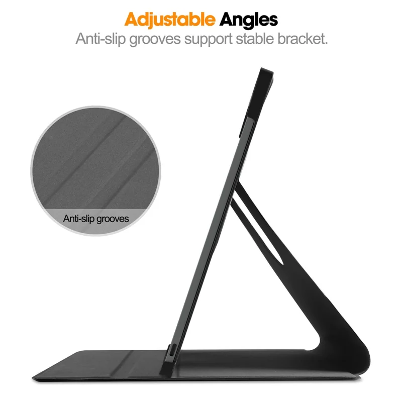 Étui de protection Remarkable Paper Pro avec support rotatif à 360 degrés en PC+PU - Noir