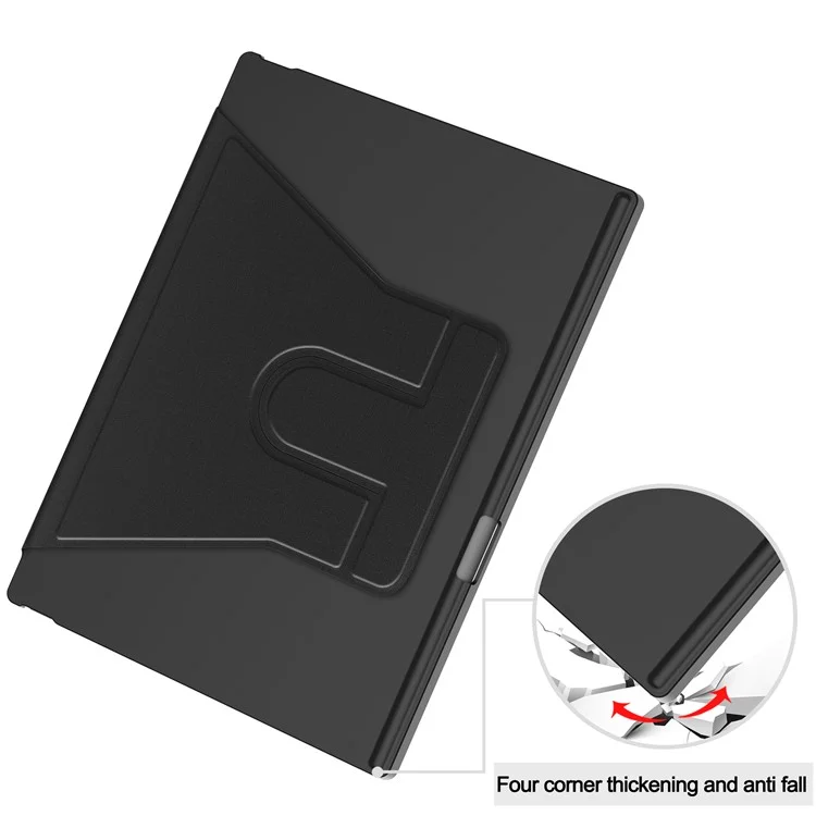 Étui de protection Remarkable Paper Pro avec support rotatif à 360 degrés en PC+PU - Noir