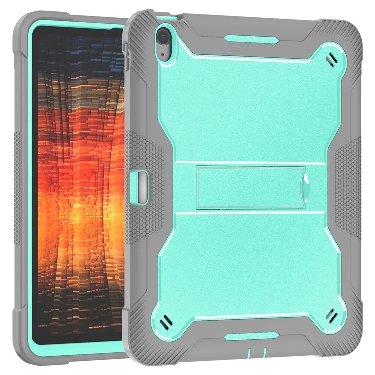 Bulk Purchasing Tablet Case with Kickstand For Samsung Galaxy Tab S10 Ultra / S9 Ultra / S8 Ultra X900 X906 - Mint Green+Grey