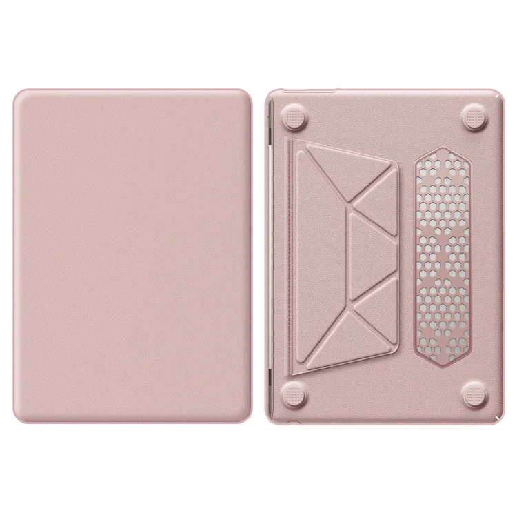 For Macbook Air 15 inch (2024) / (2023) (M2 A2941 / M3 A3114) Laptop Case Anti-Slip PC+PU Leather Flip Cover - Pink

Funda para portátil Macbook Air de 15 pulgadas (2024) / (2023) (M2 A2941 / M3 A3114) con tapa de cuero antideslizante de PC+PU - Rosa