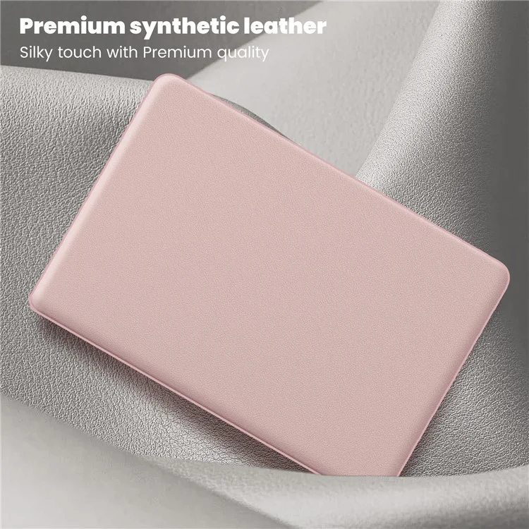 For Macbook Air 15 inch (2024) / (2023) (M2 A2941 / M3 A3114) Laptop Case Anti-Slip PC+PU Leather Flip Cover - Pink

Funda para portátil Macbook Air de 15 pulgadas (2024) / (2023) (M2 A2941 / M3 A3114) con tapa de cuero antideslizante de PC+PU - Rosa