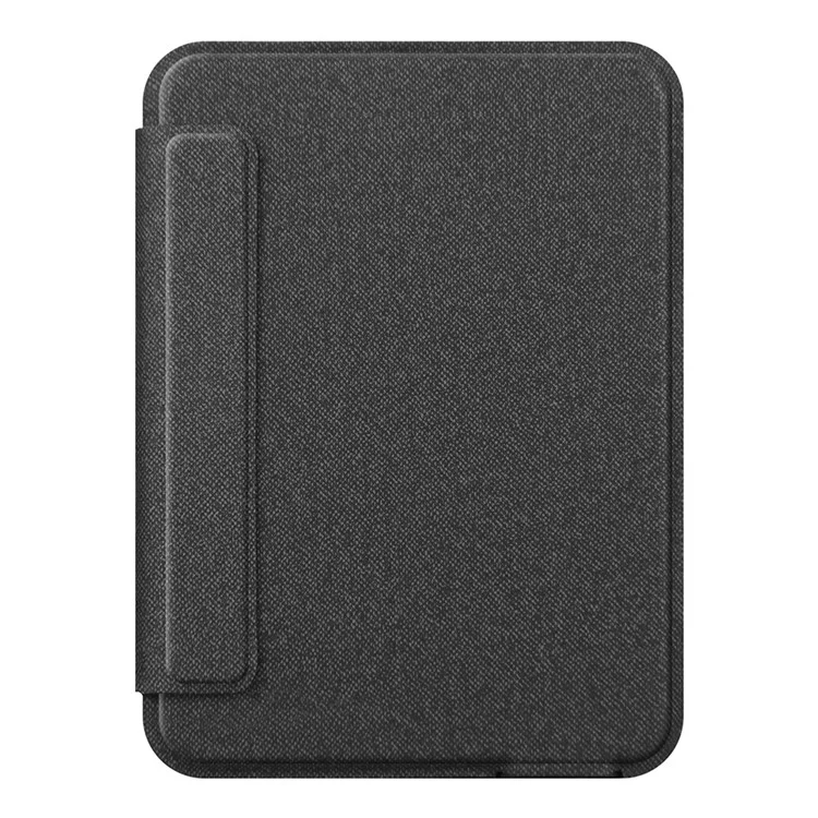 For iPad mini (2024) Leather Case + Bluetooth-compatible Keyboard with Backlight Trackpad
