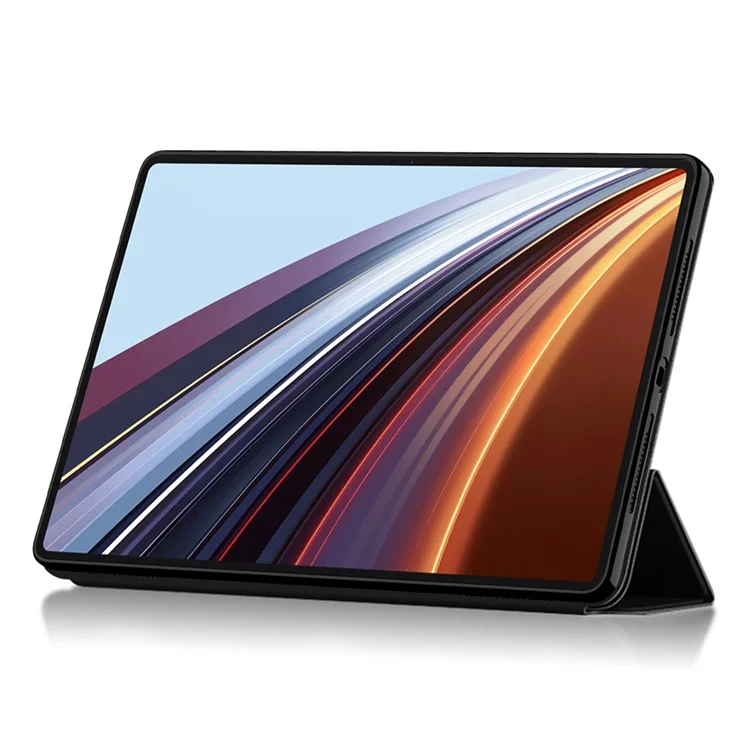 Custodia per tablet For Honor Pad GT Pro in pelle PU e TPU con supporto a trifoglio